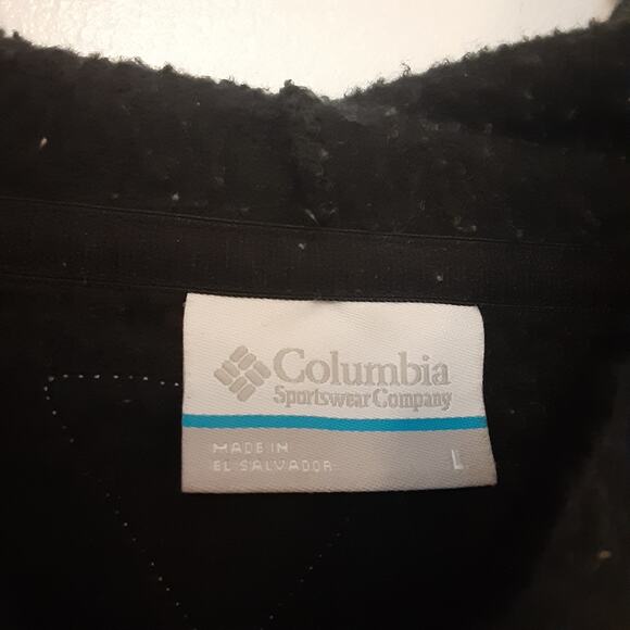 Columbia PFG Hoodie Mens L Black Red Pullover Fish Long Sleeve Fishing Outdoors - Picture 3 of 6